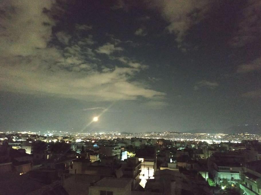 Athens View Apartment Near Metro Station Agia Marina Экстерьер фото