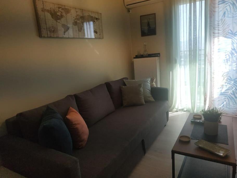 Athens View Apartment Near Metro Station Agia Marina Экстерьер фото
